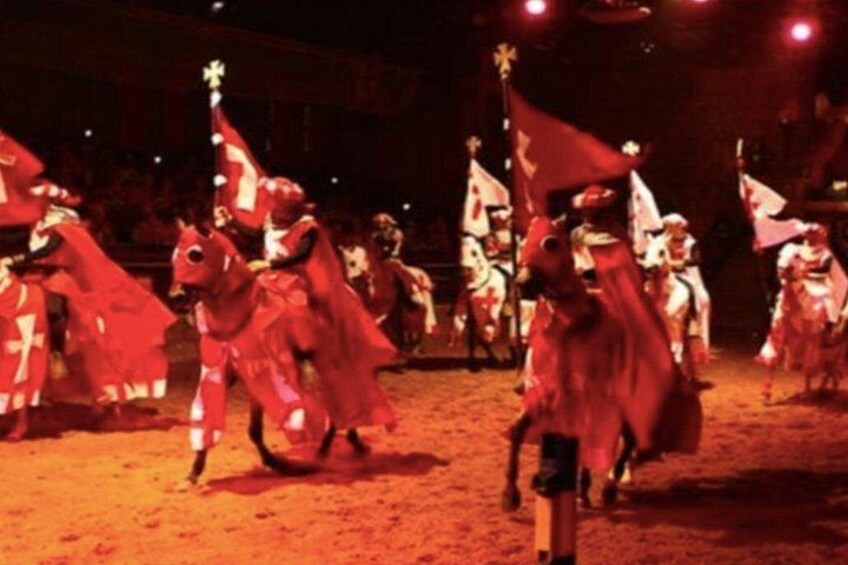 Medieval Banquet and Tournament with return transport 4