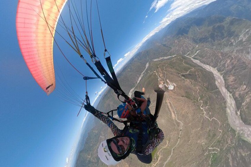 Paragliding Chicamocha 1