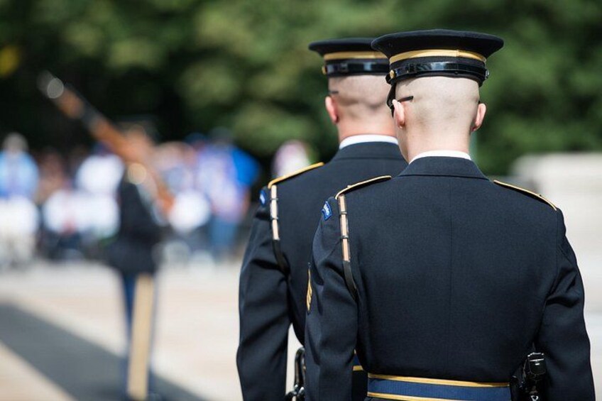 The Changing of the Guard at the Tomb of the Unknowns 3