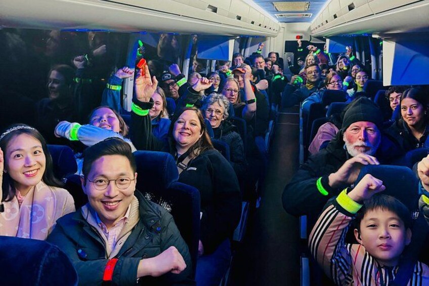 DC Night Tour With Magic LED- Pick Up/Drop, Snacks, LED Bracelets 1