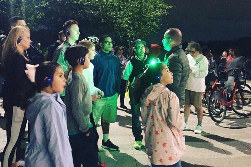 DC Night Tour With Magic LED- Pick Up/Drop, Snacks, LED Bracelets 3