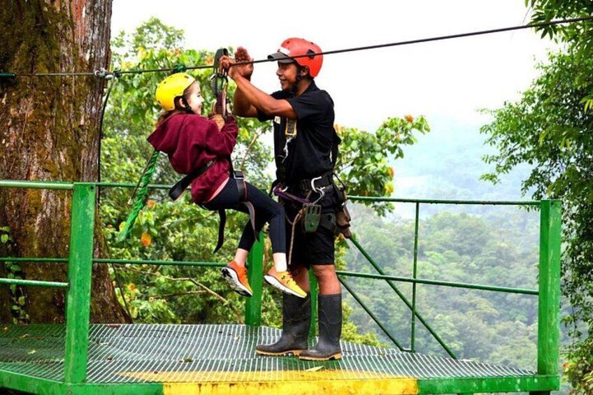 Costa Rica zip lining tour 2