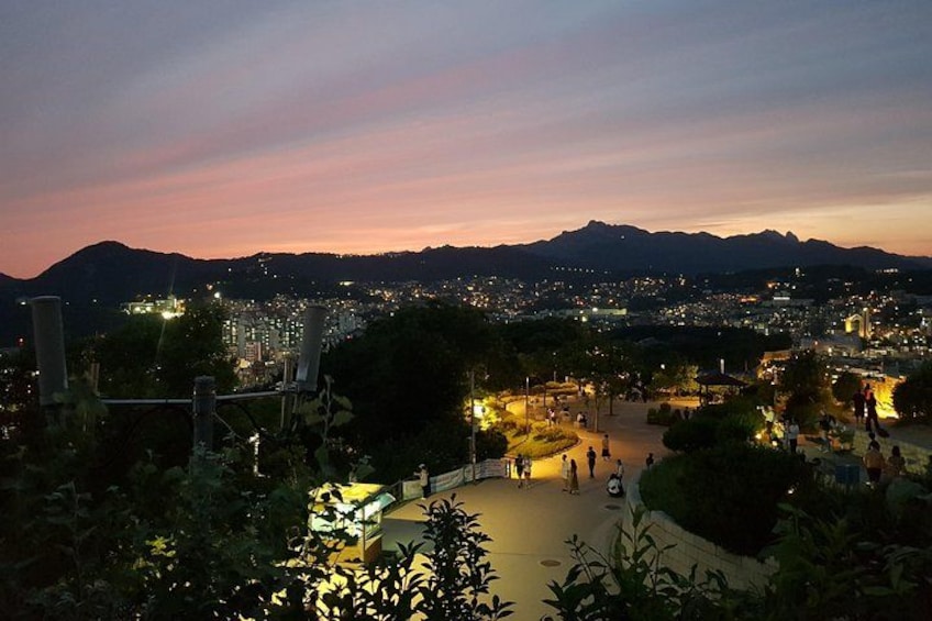 PRIVATE SEOUL NIGHT TOUR: Dinner, Naksan Park, N-tower, Market... 5