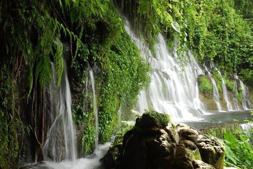 Chorros de la Calera springs. A natural wonders