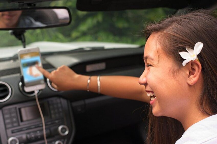Hear fun stories & great local music as you drive 3