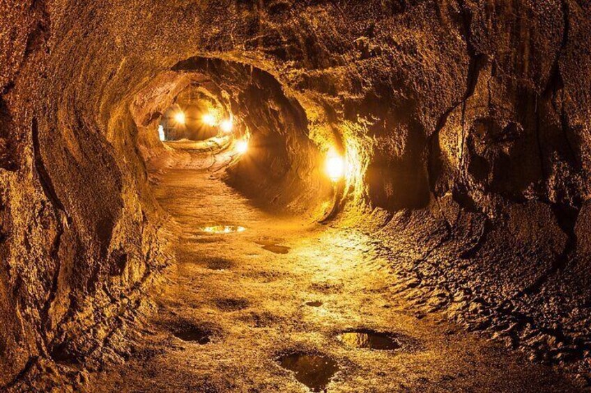 Inside a lava tube 5