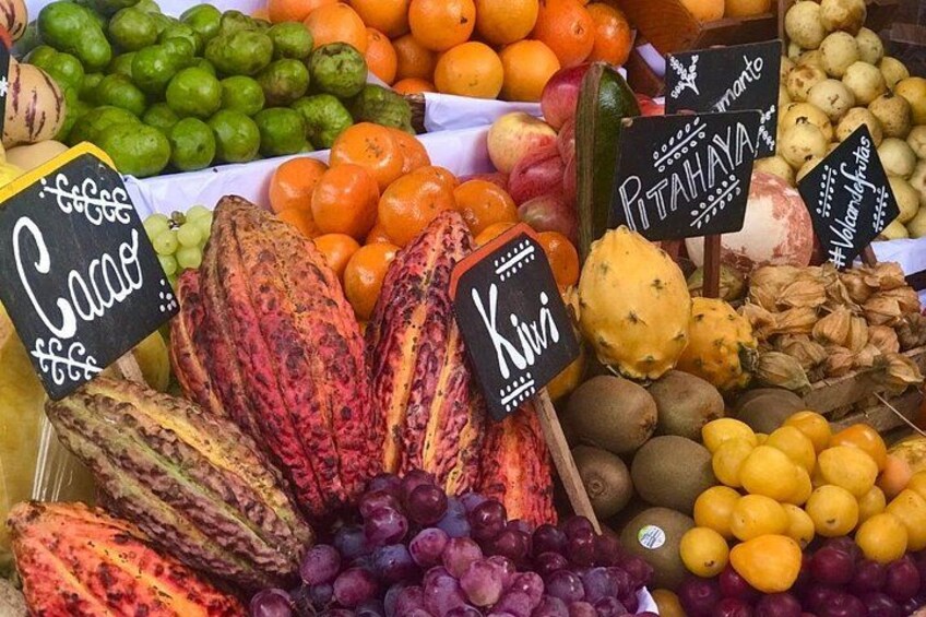 Explore a local market and try exotic Peruvian fruit 4