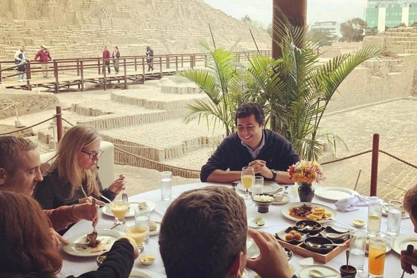 Taste new flavors while overlooking Pre-Incan ruins 3