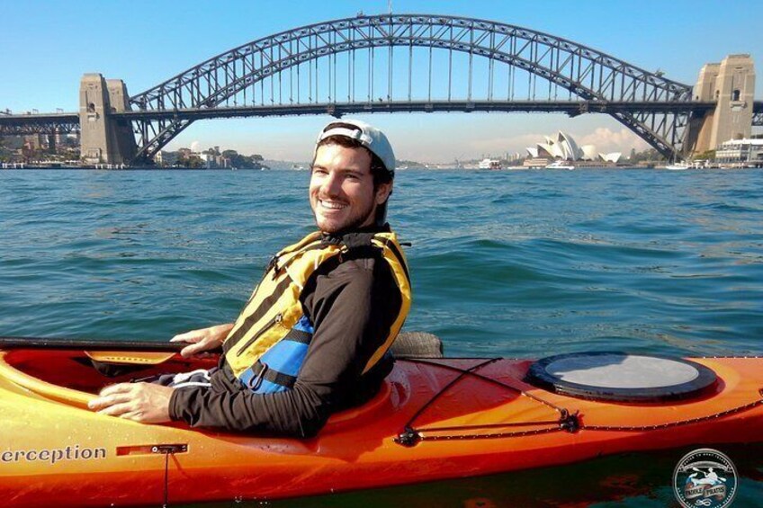 Kayak to Goat Island in Sydney Harbour with Local 5