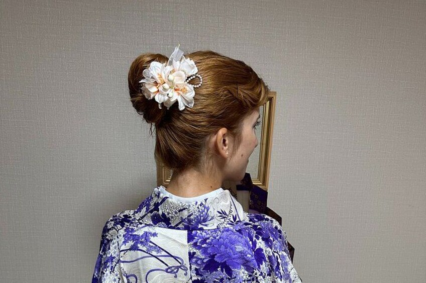 Kyoto Tea Ceremony with Kimono near Imamiya Jinjya Shrine 3