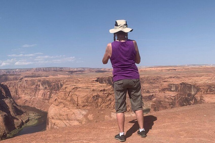 Overlooking Horseshoe Bend on the Colorado River. 2