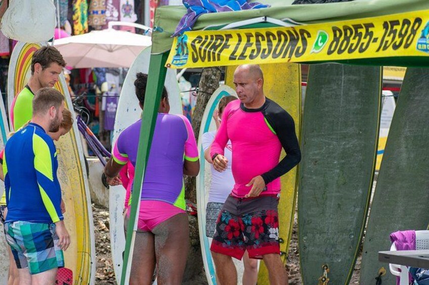 Surf lesson, Manuel Antonio 4