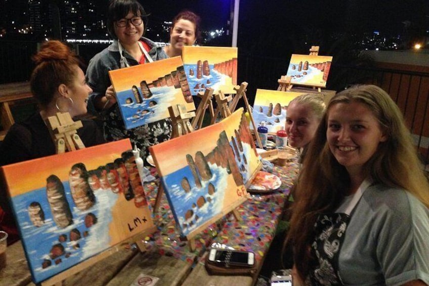 Paint and Sip Art Sessions Brisbane 4