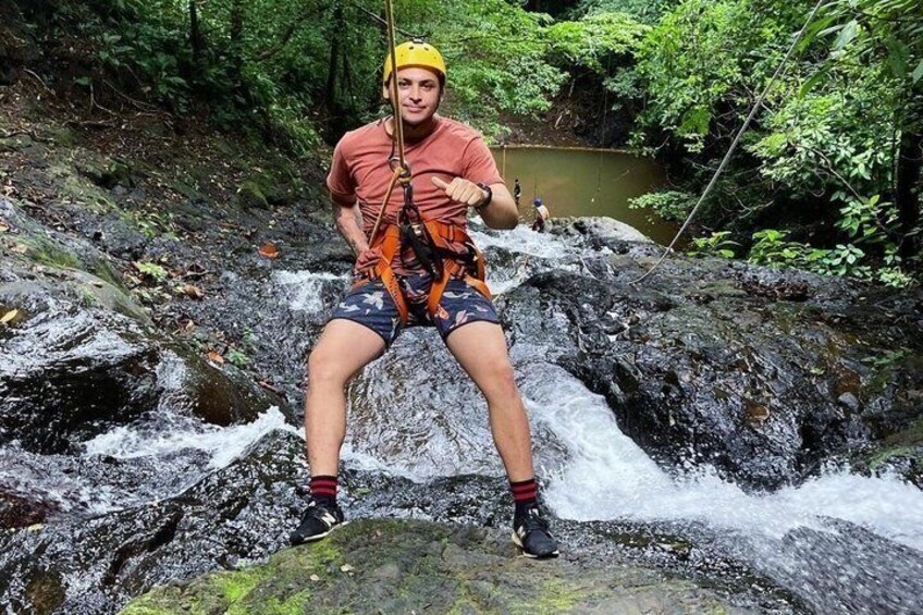 Best Original Waterfall Rappelling Wet and Wild Tour + Tractor Jungle Tour 4