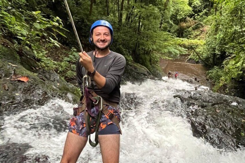 Best Original Waterfall Rappelling Wet and Wild Tour + Tractor Jungle Tour 5