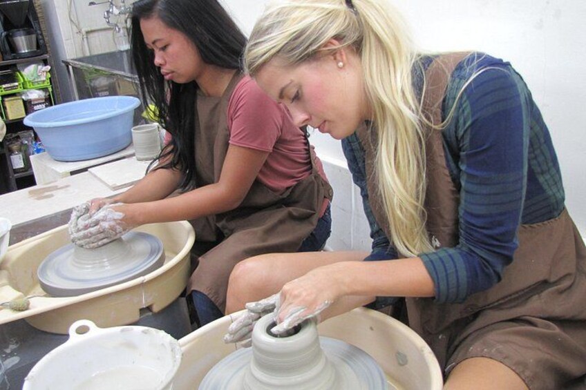 Japanese Pottery Class in Tokyo 2