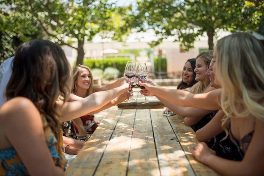 Cheers to some great wine at Roblar! 3