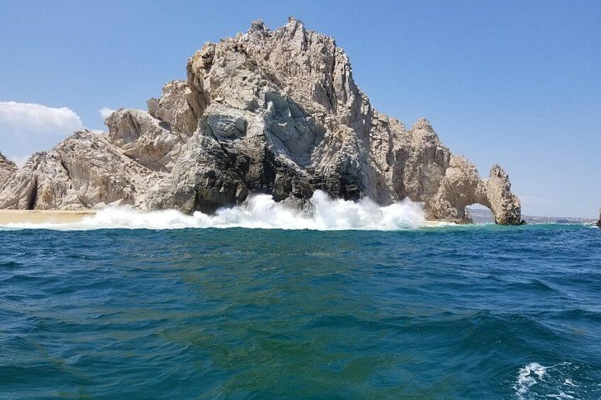 The Dinosaur or Dragon drinking water rock formation. 2