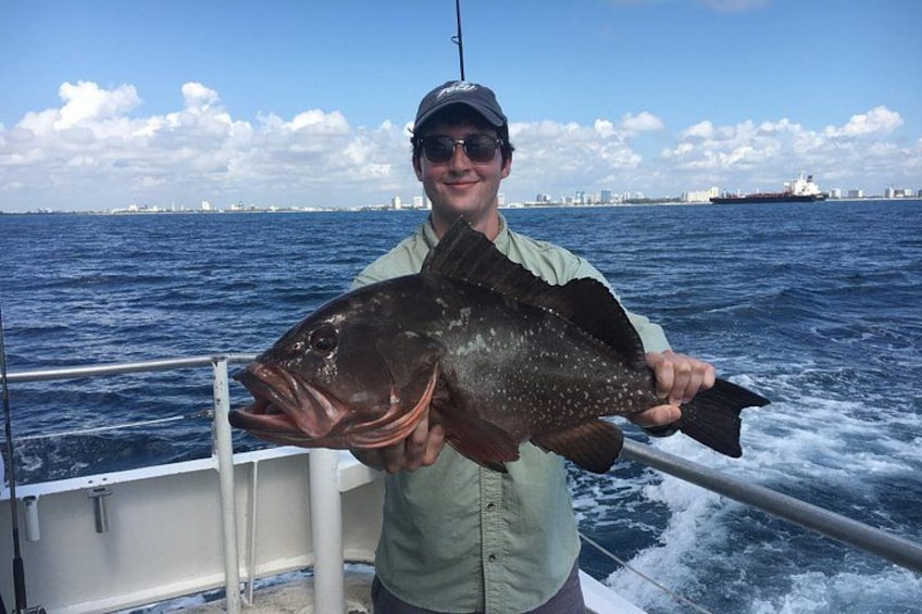 This grouper put up a big fight! 2