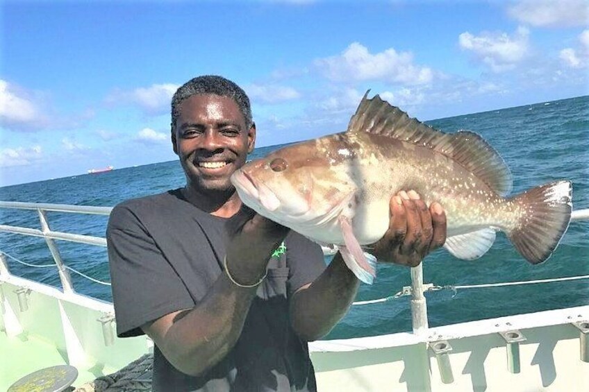 This guy found a nice grouper 2