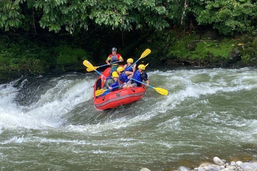 Sarapiquí River Family Rafting Adventure Class II & III 1