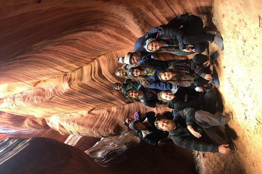 Peek-a-Boo Slot Canyon Guided Hike (Small Group) 2