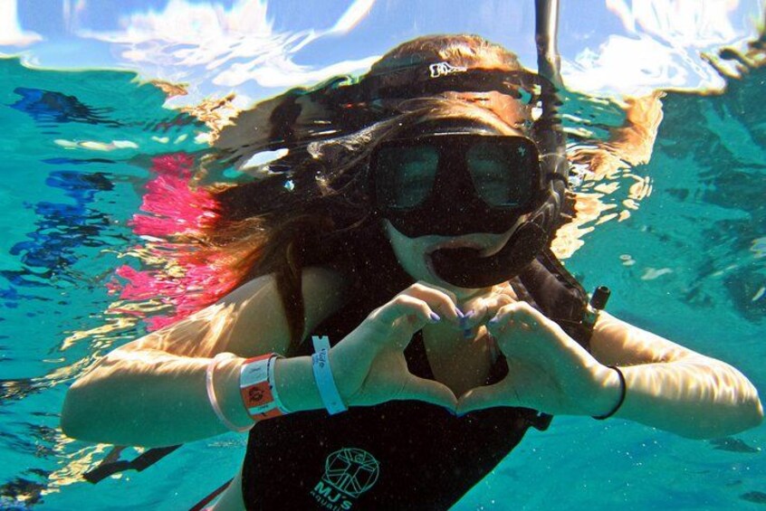 Kids love Chankanaab snorkel 1
