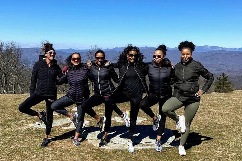A fun way to start a girls getaway weekend. We hike year round! 2