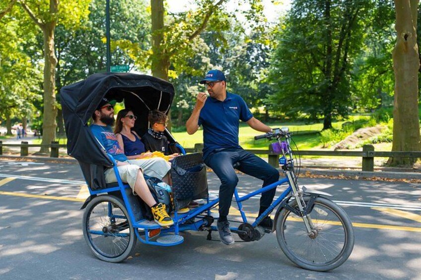 Private Central Park Pedicab Tour 4