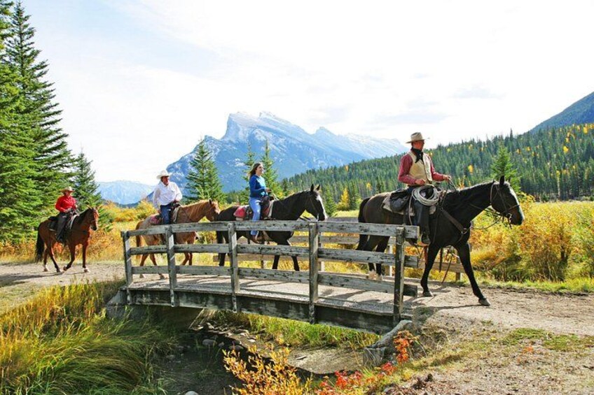 Banff horseback ride 2