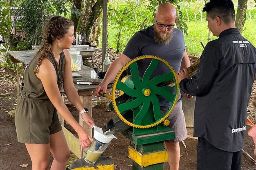 Sugarcane demonstration 4
