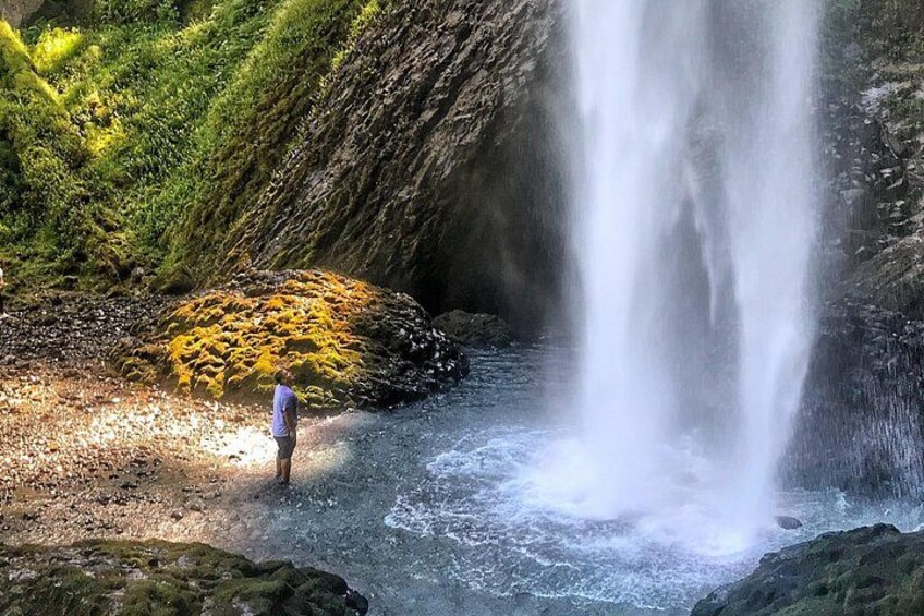 The majestic waterfalls of the Columbia Gorge are up close and personal. 2