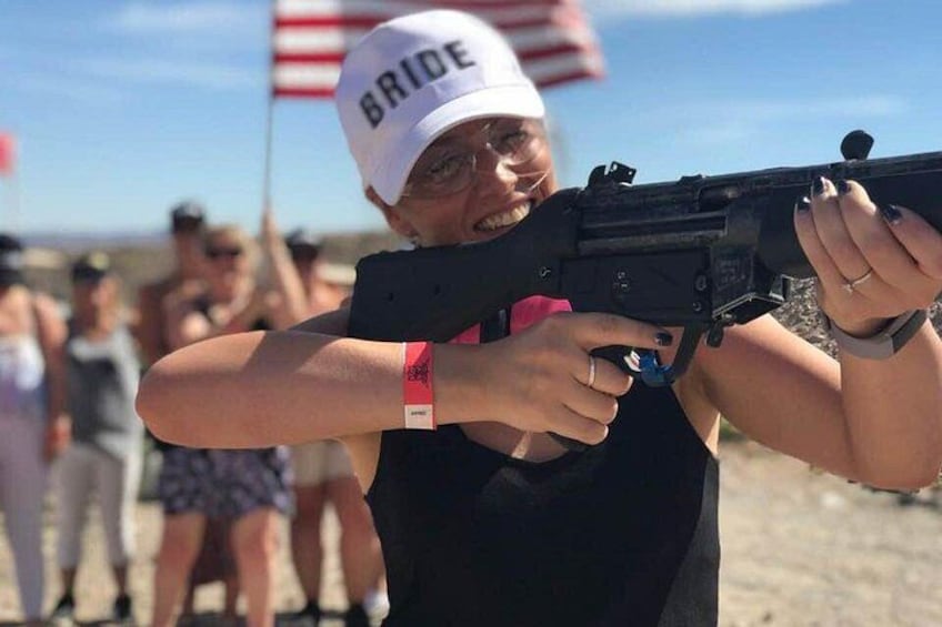 4 Gun Desert Shooting Adventure with Lunch 4