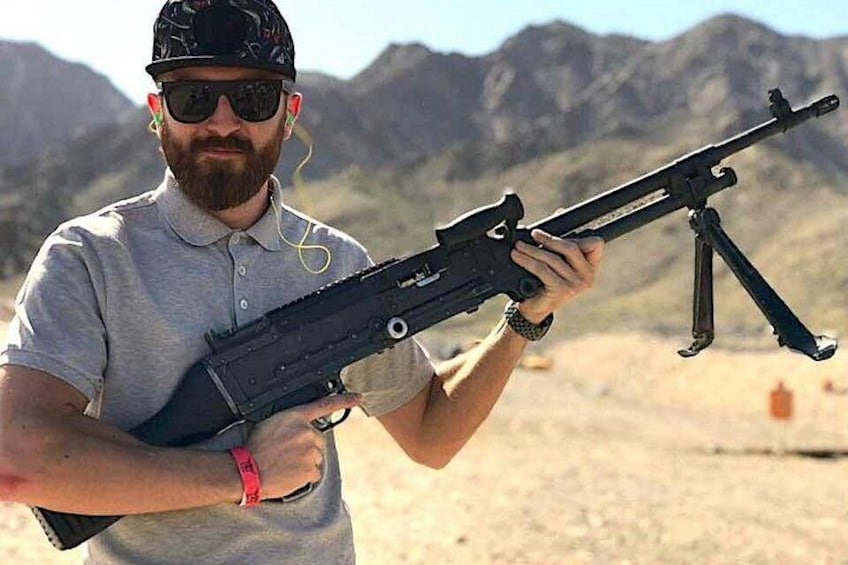 4 Gun Desert Shooting Adventure with Lunch 5
