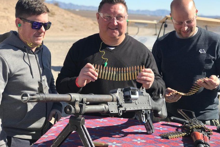 4 Gun Desert Shooting Adventure with Lunch 2