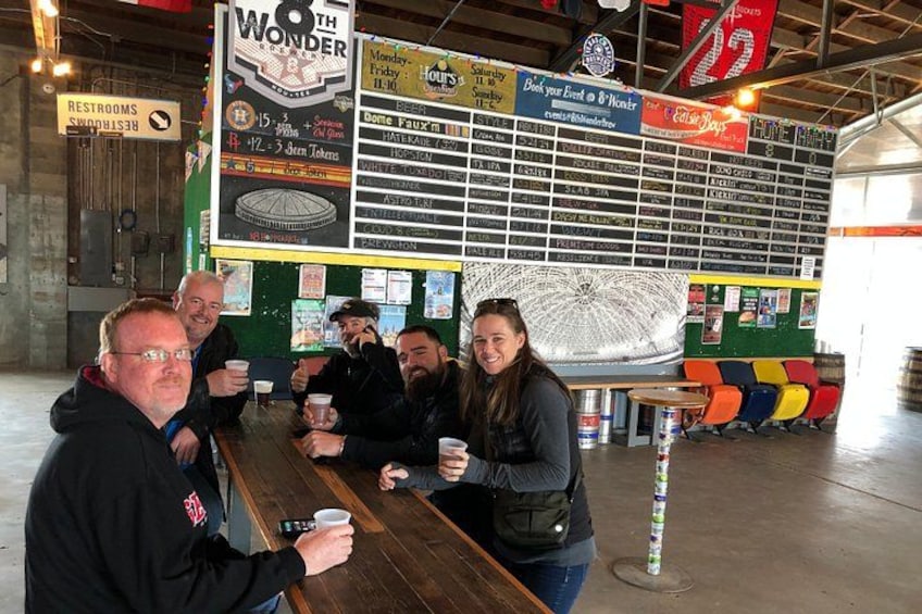 Private Houston Brewery Tour by Cart 4