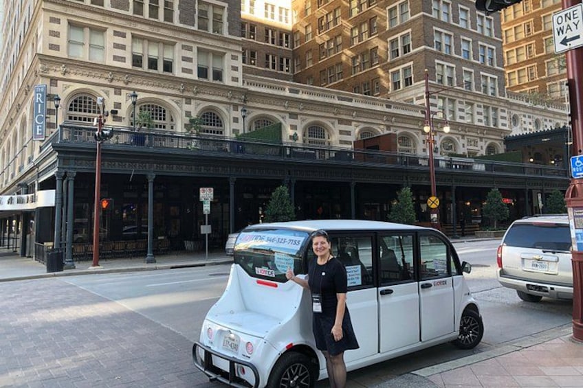 Private Sightseeing Cart Tour of Houston 1