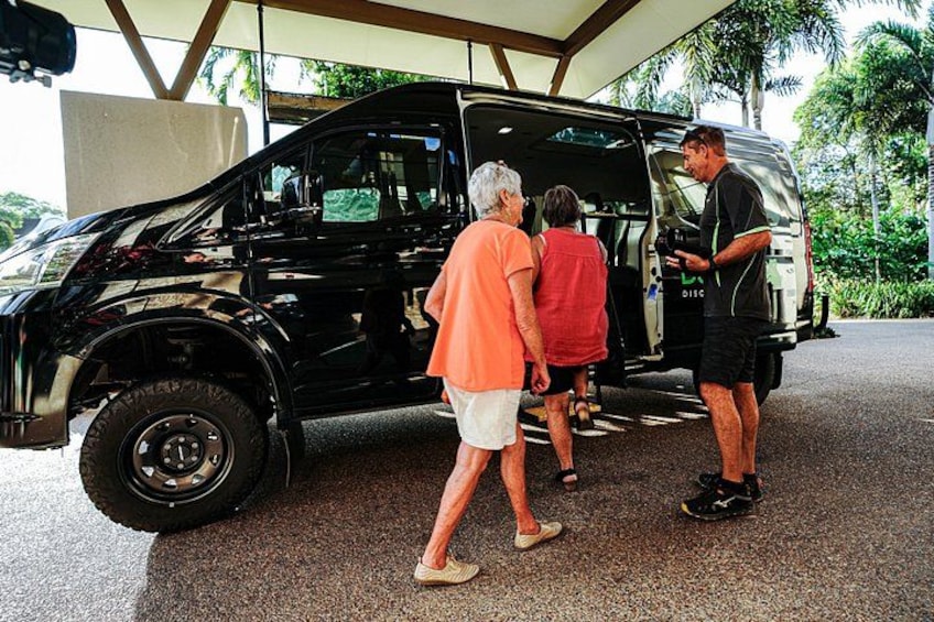 Pick up from your Port Douglas accommodation 5