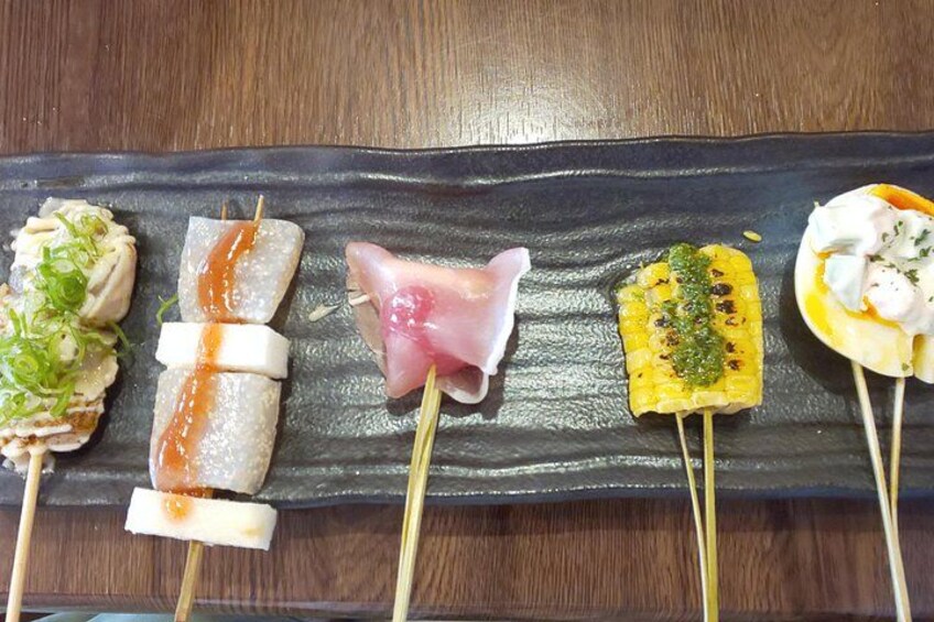 Delicious assorted skewers! 5