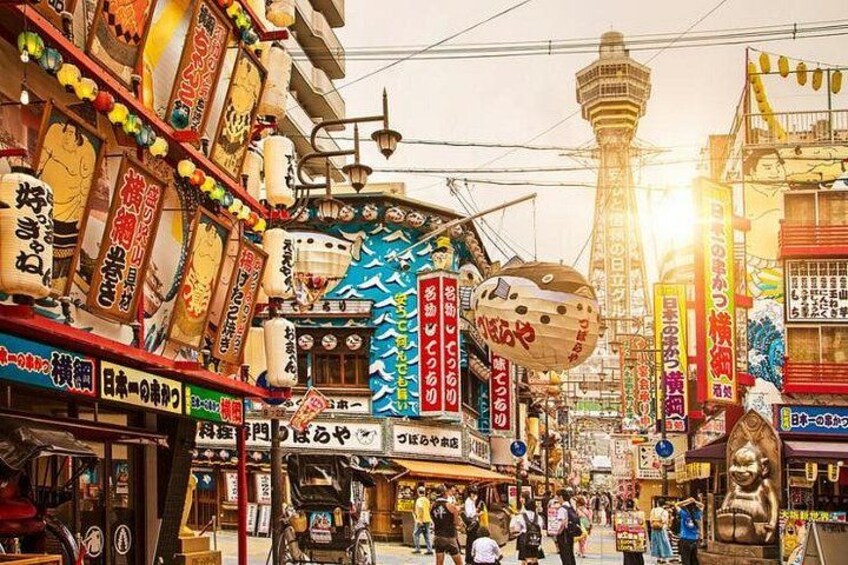 Shinsekai, this is where food meets culture. 1