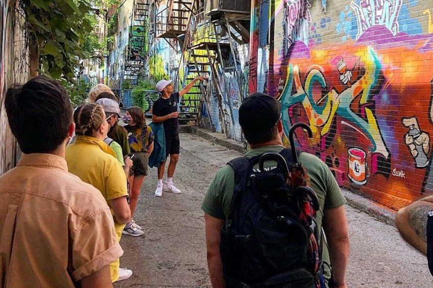 graffiti in the Scan Alleyway 3