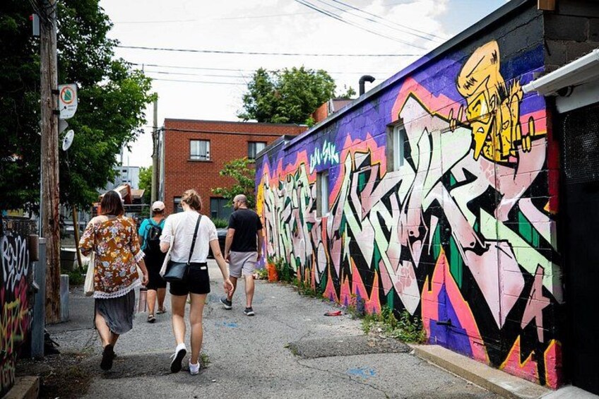The Original Montreal Mural Arts Tour by Spade & Palacio 3