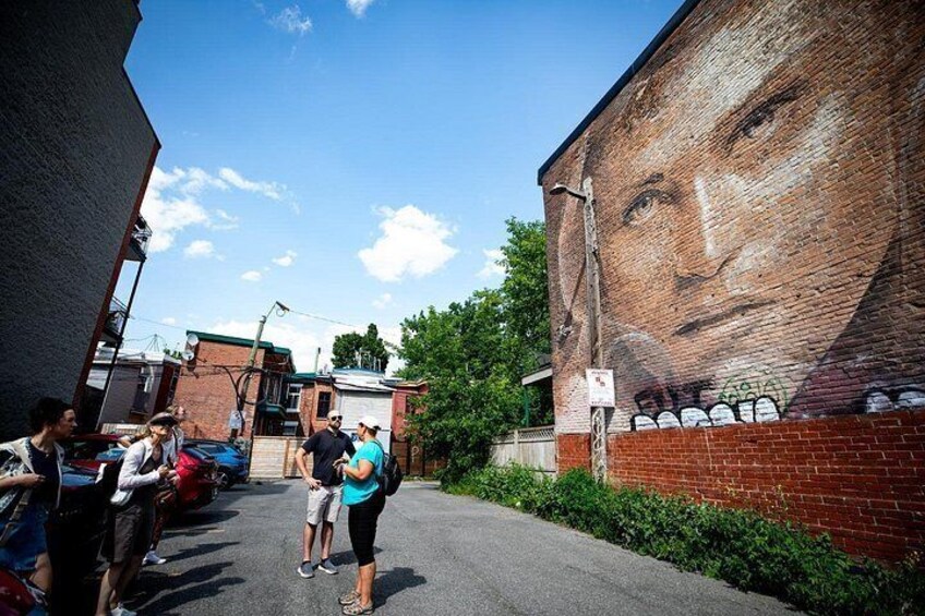 The Original Montreal Mural Arts Tour by Spade & Palacio 3