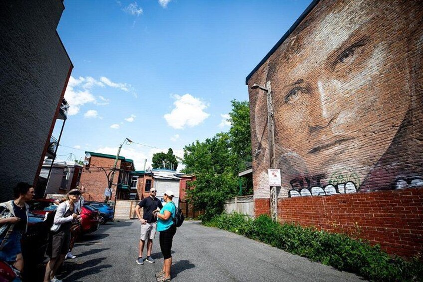 The Original Montreal Mural Arts Tour by Spade & Palacio 2