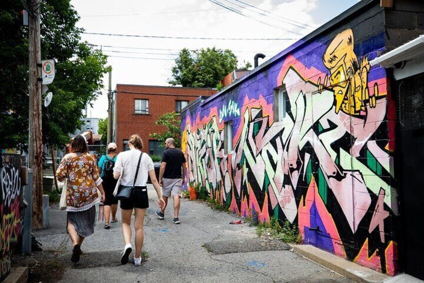 The Original Montreal Mural Arts Tour by Spade & Palacio 2