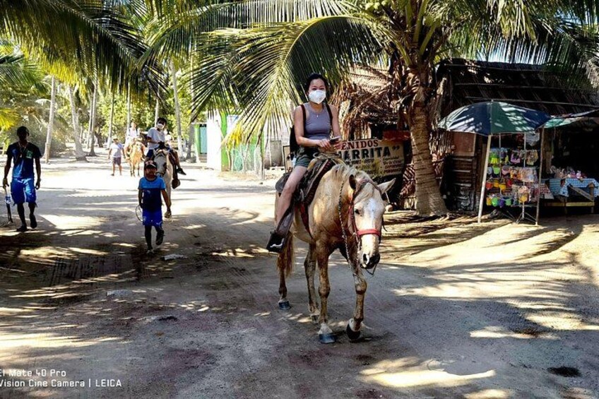 Gentle Paradise Lonely Beach Horseback Ride & Afro-Mex Village 1