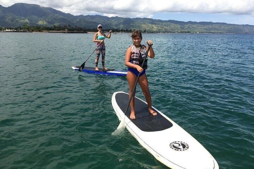 Depending on conditions, also enjoy a paddle across Waialua bay 2
