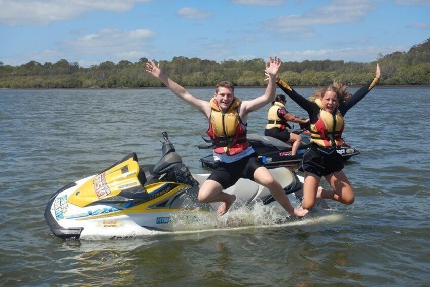 Bribie Island 1-Hour Jet Ski Experience 