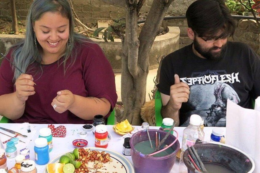 Painting Alebrijes is so much fun! 2