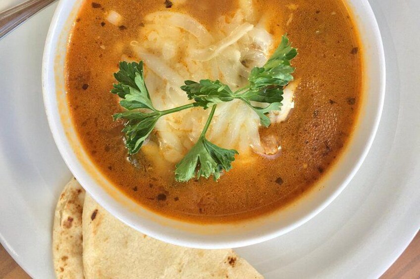 The BEST green chile stew in New Mexico is at..... guess you'll have to come find out! 1